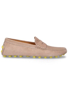 Tod's 10mm Gommino Macro Suede Loafers