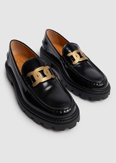 Tod's 30mm Leather Chain Loafers