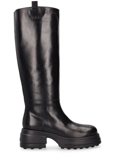 Tod's 50mm Leather Tall Boots