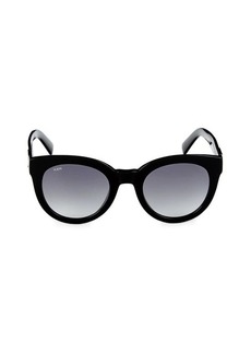 Tod's 51MM Oval Sunglasses