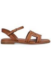 Tod's 5mm Leather Flat Sandals