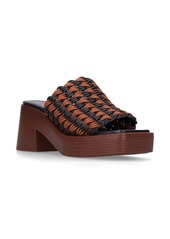 Tod's 75mm Faux Leather Sandals