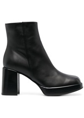 Tod's 80mm square-toe leather boots