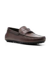 Tod's almond-toe T-buckle loafers