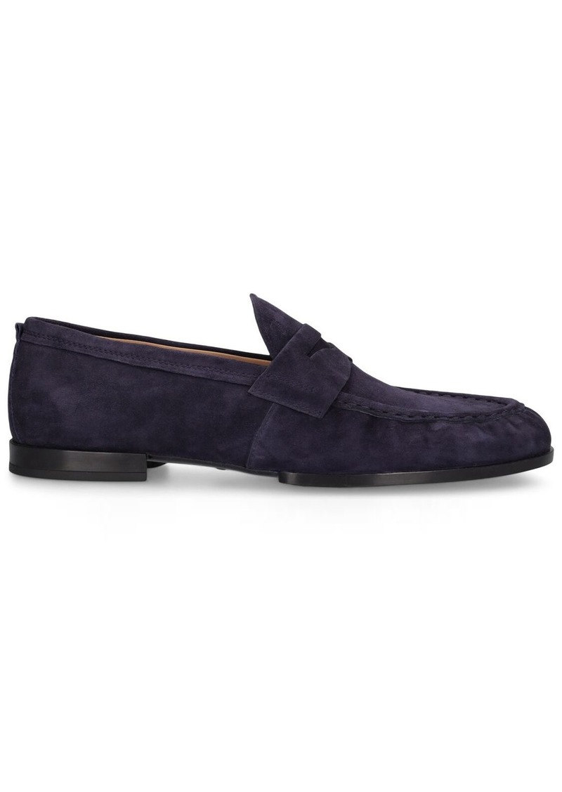 Tod's Amalfi Suede Loafers
