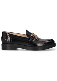 Tod's Brushed Leather Loafers
