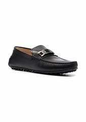 Tod's cable-link leather loafers