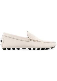 Tod's calf-suede loafers