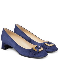 Tod's Catena 35 suede pumps