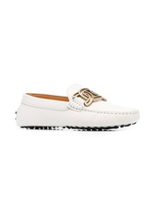 Tod's chain-link detail loafers