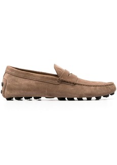 Tod's City Gommino suede shoes