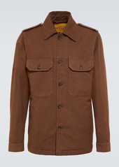 Tod's Cotton and linen shirt jacket