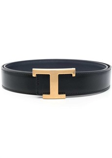 Tod's engraved-logo belt