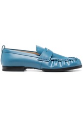 Tod's flat leather loafers