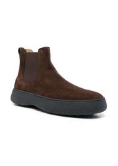 Tod's flatform ankle boots