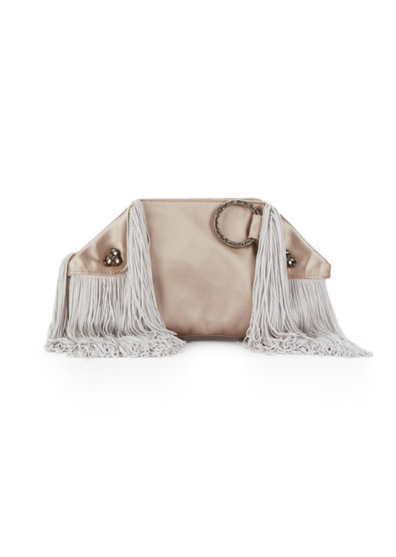 Tod's Fringe Clutch - Handbags - Shop It To Me Tod's Fringe Clutch - Handbags - 웹