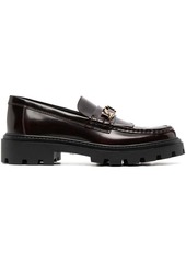 Tod's fringe-detail leather loafers