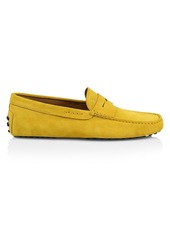 Tod's Gommini Suede Penny Loafers