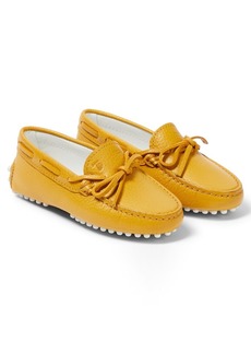 Tod's Junior Gommino leather moccasins