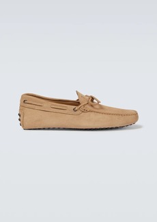 Tod's Gommino suede driving shoes