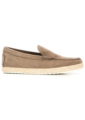 Tod's slip-on suede shoes