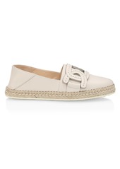 Tod's Kate Leather Espadrilles