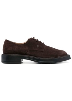 Tod's suede Derby shoes