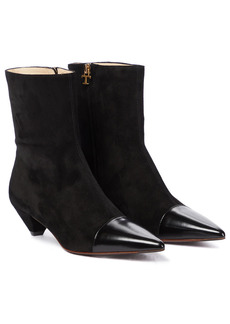 Tod's Leather and suede ankle boots
