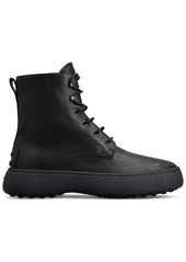 Tod's Leather Lace-up Boots