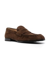 Tod's leather low-heel loafers