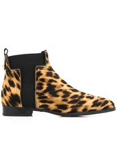Tod's leopard print ankle boots