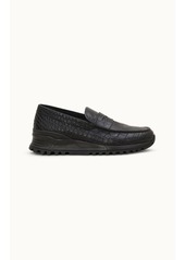 Tod's Loafers in Crocodile-Printed Leather