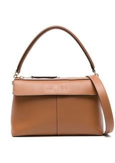 Tod's logo-charm leather tote bag