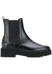 Tod's logo-debossed ankle boots