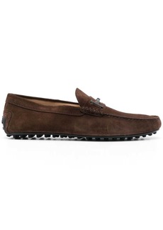Tod's logo-plaque Gommino loafers