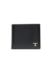 Tod's logo-plaque leather wallet