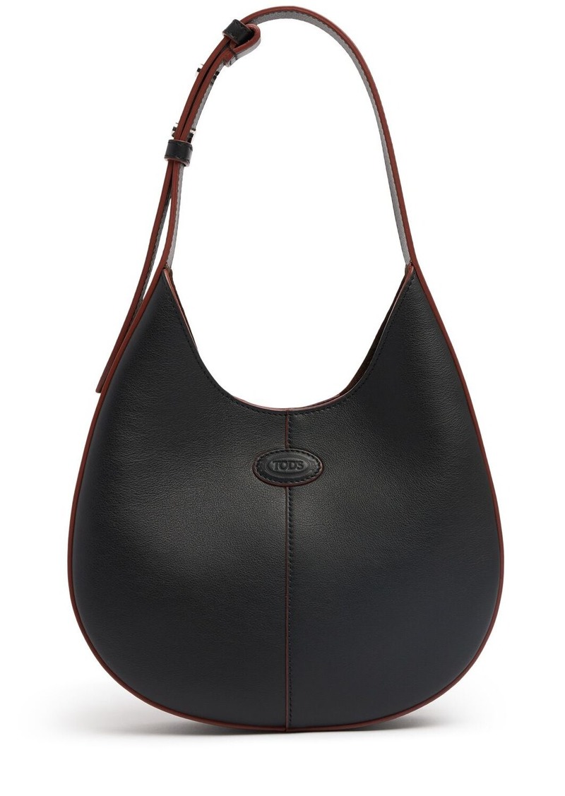 Tod's Mini Di Hobo Leather Shoulder Bag