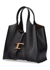 Tod's Mini T Leather Top Handle Bag