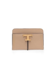 Tod's mini T Timeless leather wallet