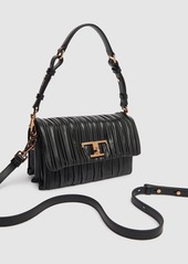 Tod's Mini T Timeless Flap Plisse Bag