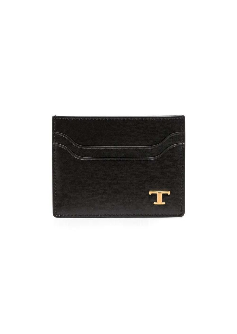 Tod's monogram leather cardholder