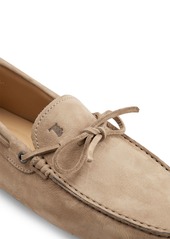 Tod's New Laccetto Suede Loafers