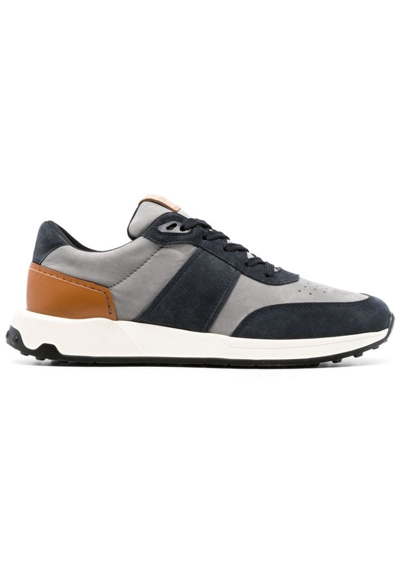 Tod's panelled suede low-top sneakers