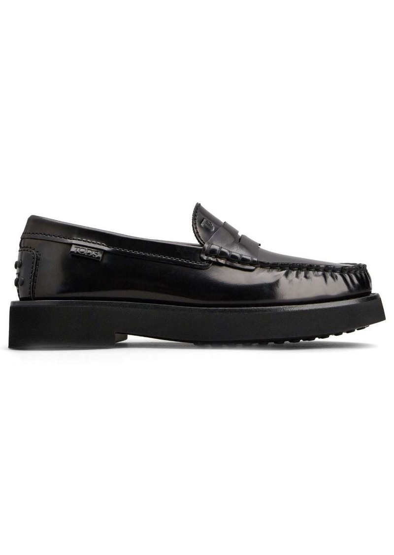 Tod's penny-slot leather loafers