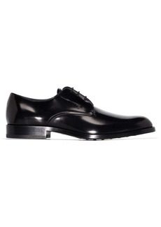 Tod's polished leather derby shoes