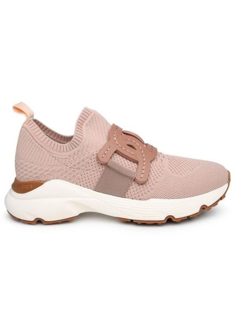Tod's Rose fabric sneakers