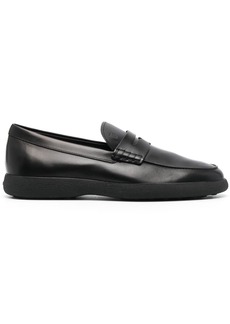 Tod's round-toe leather loafers