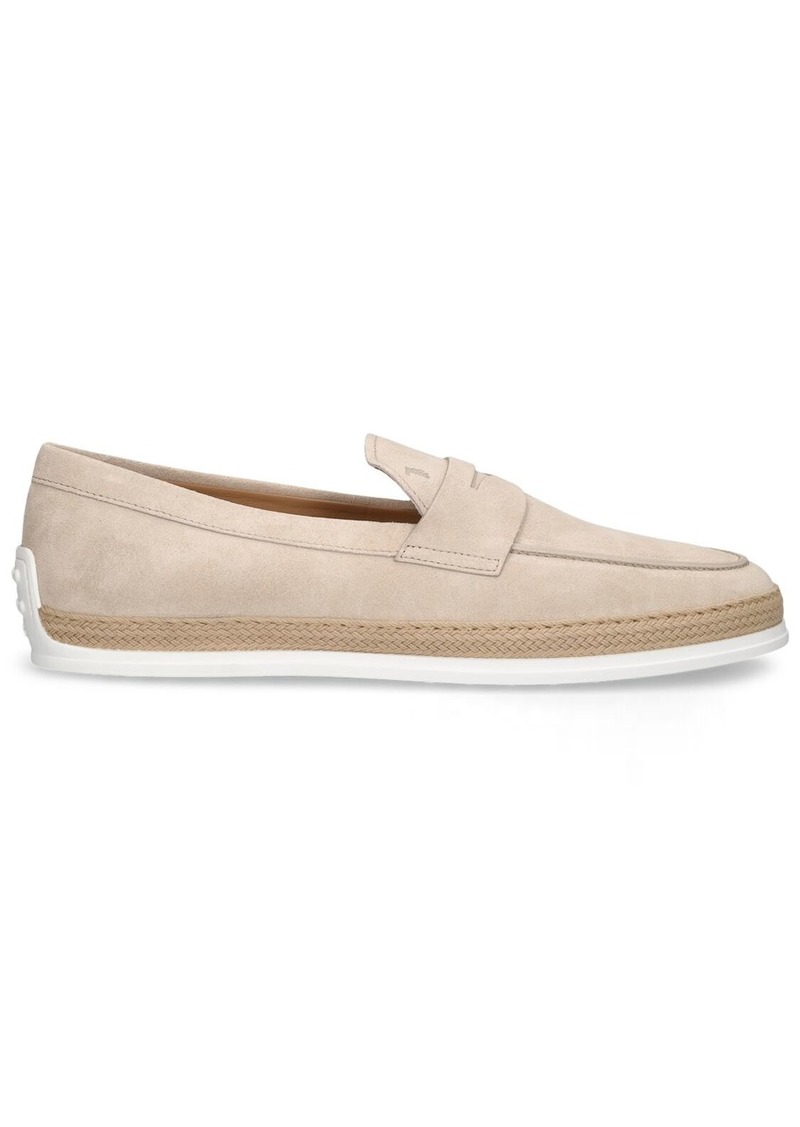 Tod's Sonia Suede Loafers