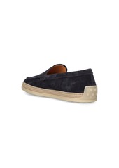 Tod's Suede & Rubber Loafers