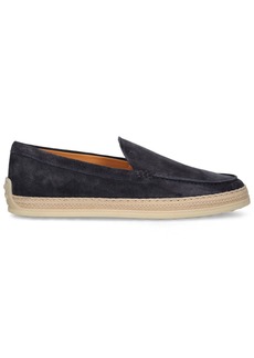 Tod's Suede & Rubber Loafers